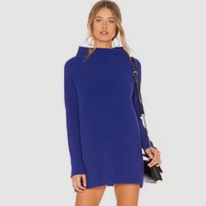 Free People Ottoman Slouchy Ribbed Mock Turtleneck Sweater